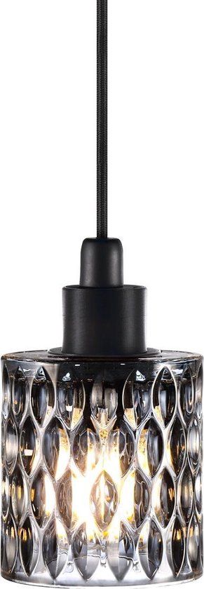 Nordlux Hollywood Pendant - Smoked Glass - E27 - 60W - Brown