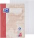 Oxford schoolschrift 'Recycling', DIN A4, liniatuur 26 / geruit, rood