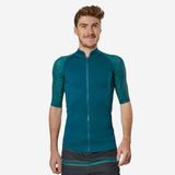 Top à manches courtes anti-UV pour hommes en néoprène de 1,5 mm bleu marine