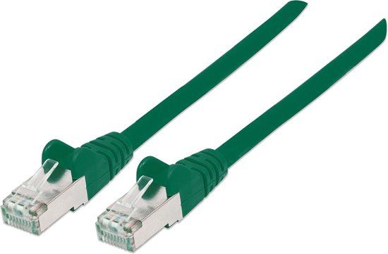 Intellinet 350686 netwerkkabel 30 m Cat6a S/FTP Groen