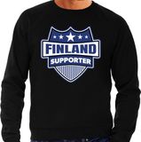 Bellatio Decorations Finland supporter schild sweater zwart voor heren M