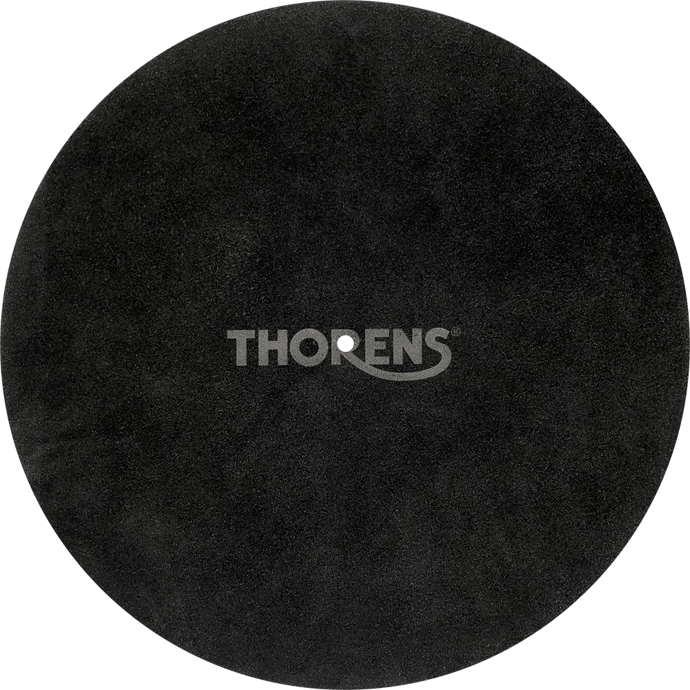 Thorens Leather turntable mat-black
