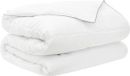 vidaXL Dekbed d'été 260 x 220 cm été 150 gsm fibre de bambou blanc
