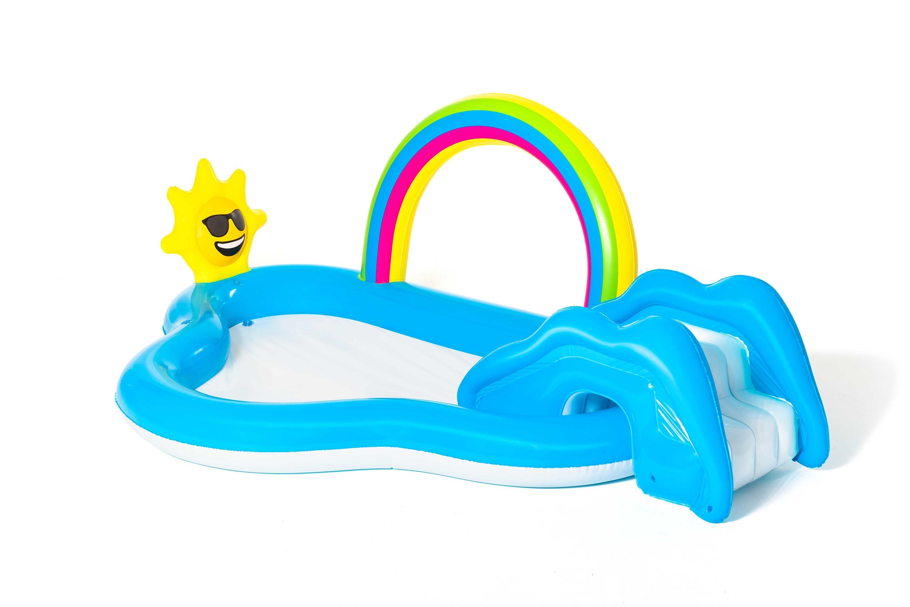 Bestway Rainbow n' Shine Play Center - Inflatable Pool - 257 x 145 x 91 cm