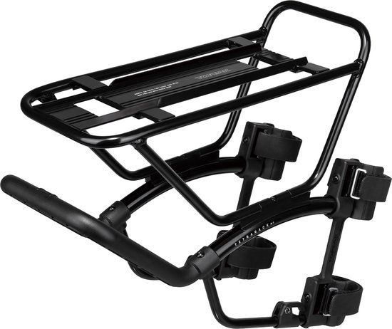 Topeak Carrier Tetra M1 Front Fork Bagagedrager - Zwart - 10 kg - Aluminium