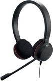 Jabra Evolve 20 Headset Bedraad Hoofdband Kantoor/callcenter USB Type-C / USB Type-A Zwart