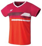 Yonex YW0029EX Team - Dames Badminton Poloshirt - Rood - Maat M