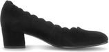 Gabor Damen Pumps Tunis Zwart Leer Blokhak 4-5 cm Maat 35.5