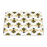 Bonamaison Rechthoekige muismat met digitale print, antislip onderkant, voor kantoor en thuis, 22 x 18 cm