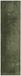 vidaXL - HUARTE Carpet - Forest Green - 80 x 750 cm - 100% Polyester - Flat