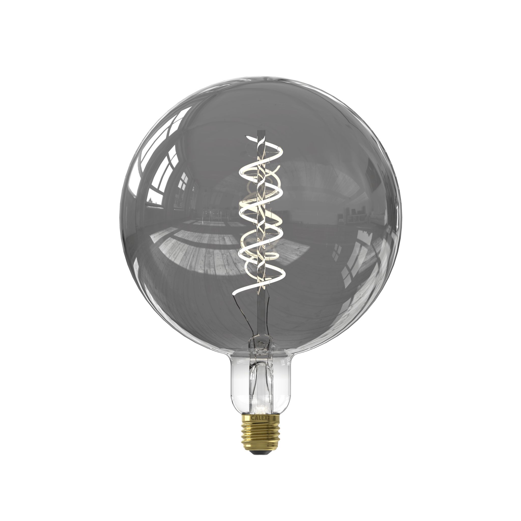 Calex wifi Smart XXL G200 Globelamp Goud E27 - Grijs