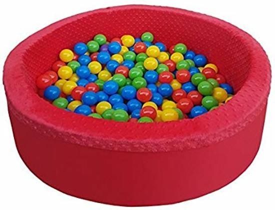 Viking Choice Rood Ballenbad - 90x30cm - 300 Ballen - Rood