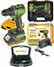 Procraft PA18Pro Perceuse sans fil 20 V 30 Nm borstelloos + 1x batterie 1,5 Ah + oplader + koffer