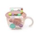 Abacus récipient alimentaire, rose, 1 pièce, Melii