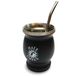 Mate Green Yerba Mate Theekopset, 220 ml, roestvrij stalen rietje, bombilla voor Mate Tea 19 cm, dubbelwandige geïsoleerde beker, vaatwasmachinebestendig en duurzaam