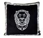 Chic Home TOTAL CHIC velours hoes, zwart, 45 x 45 cm