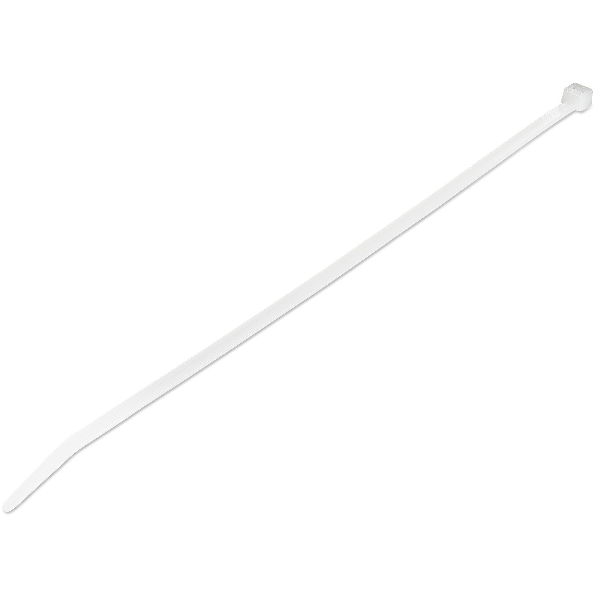 StarTech.com 250mm White Cable Ties - 1000 Pack