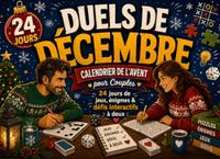 Duels de Décembre Calendrier de l’Avent pour Couples