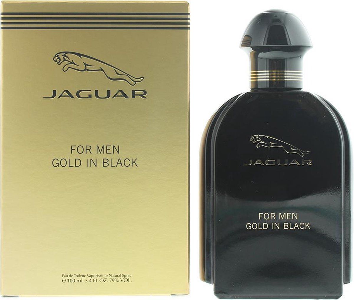 Jaguar Gold In Black Eau De Toilette 100ml