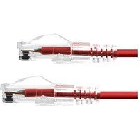 ProXtend Ultra Slim - Verbindingskabel - RJ-45 (M) naar RJ-45 (M) - 5 m - 3.6 mm - UTP - CAT 6 - halogeenvrij, met strengen - rood