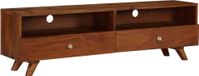 Maison Exclusive - Meuble TV en bois recyclé massif, 140x30x40 cm