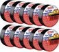 tesa 56192 Isolatietape Zwart (l x b) 10 m x 15 mm 10 stuk(s)