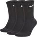Nike Everyday Cushion Crew Sokken - 3 Pack Sokken - Zwart