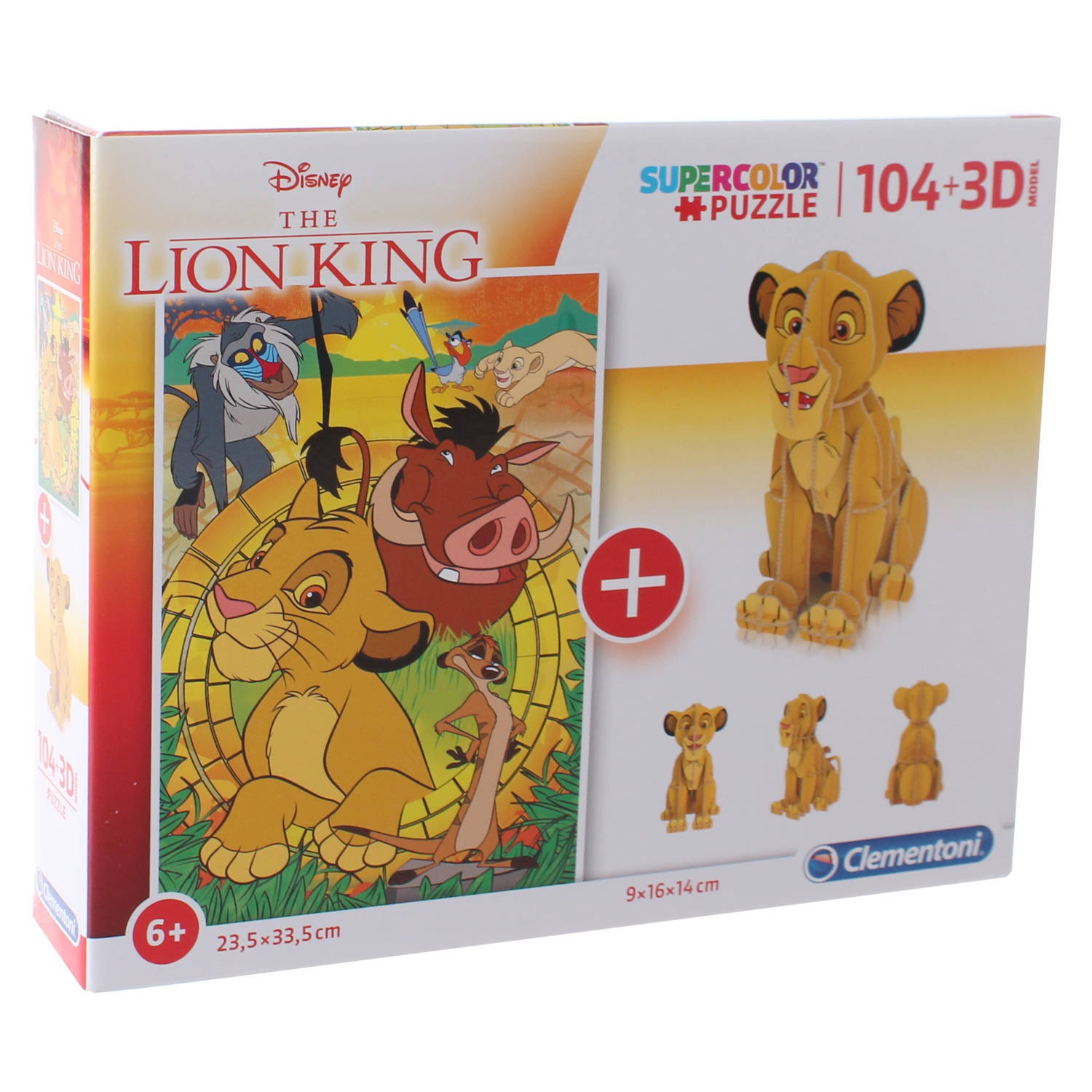Clementoni Lion King 3D-puzzel