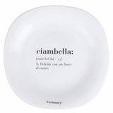 Victionary Donut fruitbord, vierkant, 22 x 22 cm, opaalglas, 6 stuks