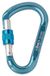 Beal Be Lock Screw Mousqueton Bleu, Argent