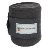 Waldhausen bandages pour chevaux et poneys 3 m noir 2 pièces