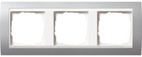 GIRA 0213326 - Aluminium - Wit - Glanzend - Zonder schroeven