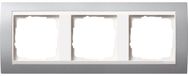 GIRA 0213326 - Aluminium - Wit - Glanzend - Zonder schroeven