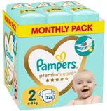Pampers Premium Protection Maat 2 Maandbox 224 luiers 4/8 KG