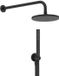 Ideal Standard Idealrain Doucheset - Matzwart, Rond, 20 cm Diameter