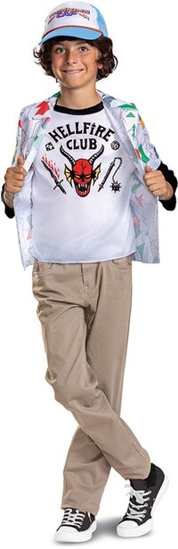 Disguise Stranger Things Dustin Child Kinder kostuumset maat 128/134