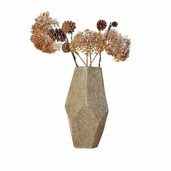 Loberon Decoratieve vaas Kasari beige