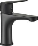 Kuchinox BADLAND Kleine SAGRA Wastafelmengkraan, zwart + click-clack
