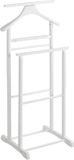 HAKU dressboy, wit, massief hout - afmetingen: b 47 x h 102 x d 36 cm, stijl: traditioneel