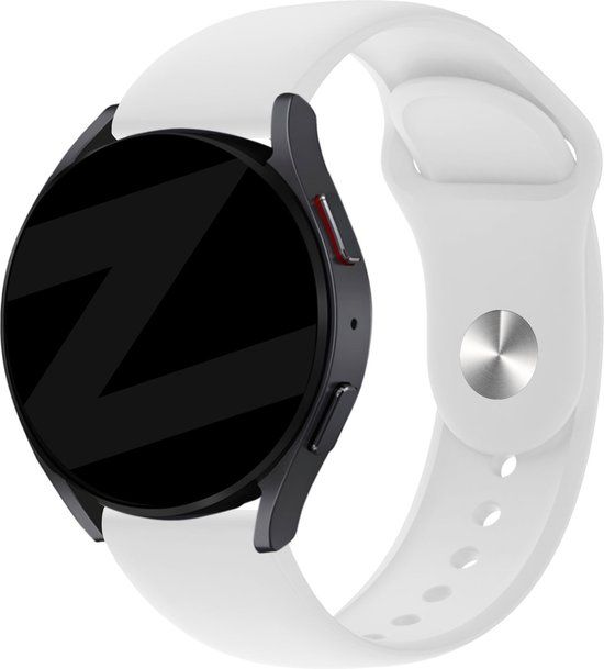 Bandz 20mm Sport Band 'Deluxe' - White - Compatible with Samsung Galaxy Watch & More