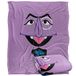 Sesam Street Sesamstraat Count Face Officieel gelicenseerd Silky Touch Super Zachte Sprei Deken, 152 x 127 cm