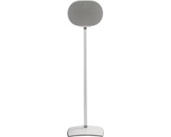 Sanus WSSE31-W2 fixed speaker stand - luidsprekerstandaard - optimale luisterhoogte - kabelbeheer - geschikt voor Sonos ERA 300 - Wit