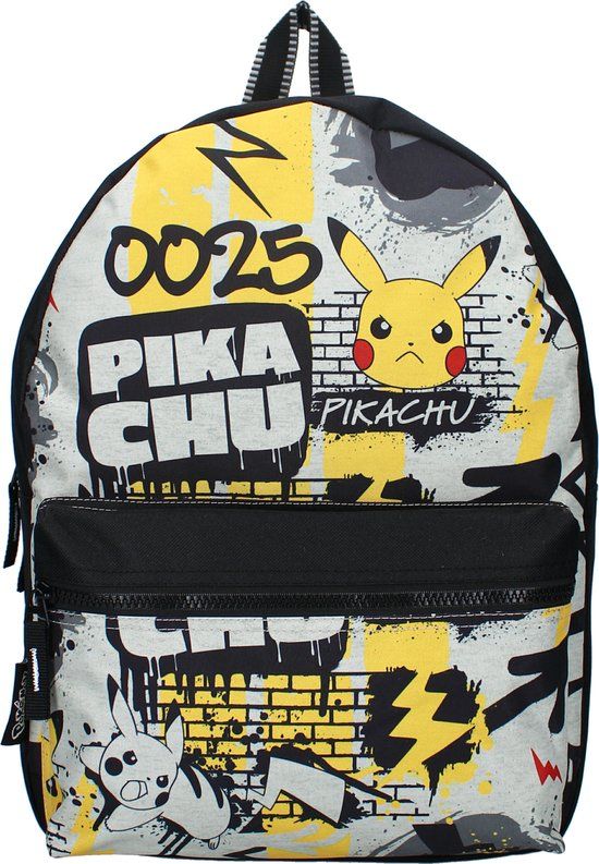 Pokémon Gotta Gatch 'Em All! Rugzak - Zwart - Pikachu