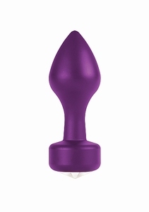 Ouch! Elegant Buttplug Purple With Diamond