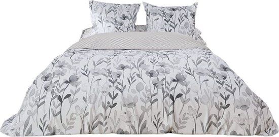 Dekbedovertrek set Pierre Cardin FANY Eenpersoons Grijs Polyester