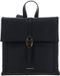 Coccinelle Dorian Backpack Grained Leather Noir Zwart