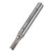 Trend Craftpro Rechte Twee Groeven Frees, 1/4 Inch Schacht, 4Mm Snijdiameter & 11.1Mm Snijlengte, Hardmetalen Punt (Tct), C002X1/4Tc