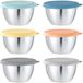 Unyqoos® RVS-saucencontainers, set van 6, 80 ml