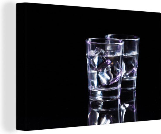 OneMillionCanvasses Canvas schilderij 140x90 cm - Alcohol - Multicolor - Modern