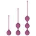 Cotoxo Belle - Boules de geisha 3 pièces - silicone violet